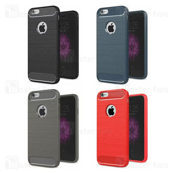 قاب طرح فیبر کربنی آیفون Apple iPhone 6 / iPhone 6s Rugged Armor Fiber Carbon